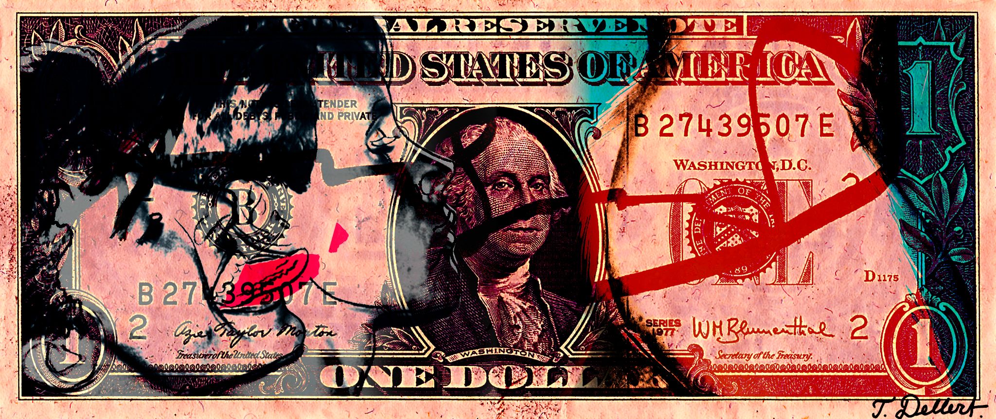 ONE WARHOL GAY DOLLAR 